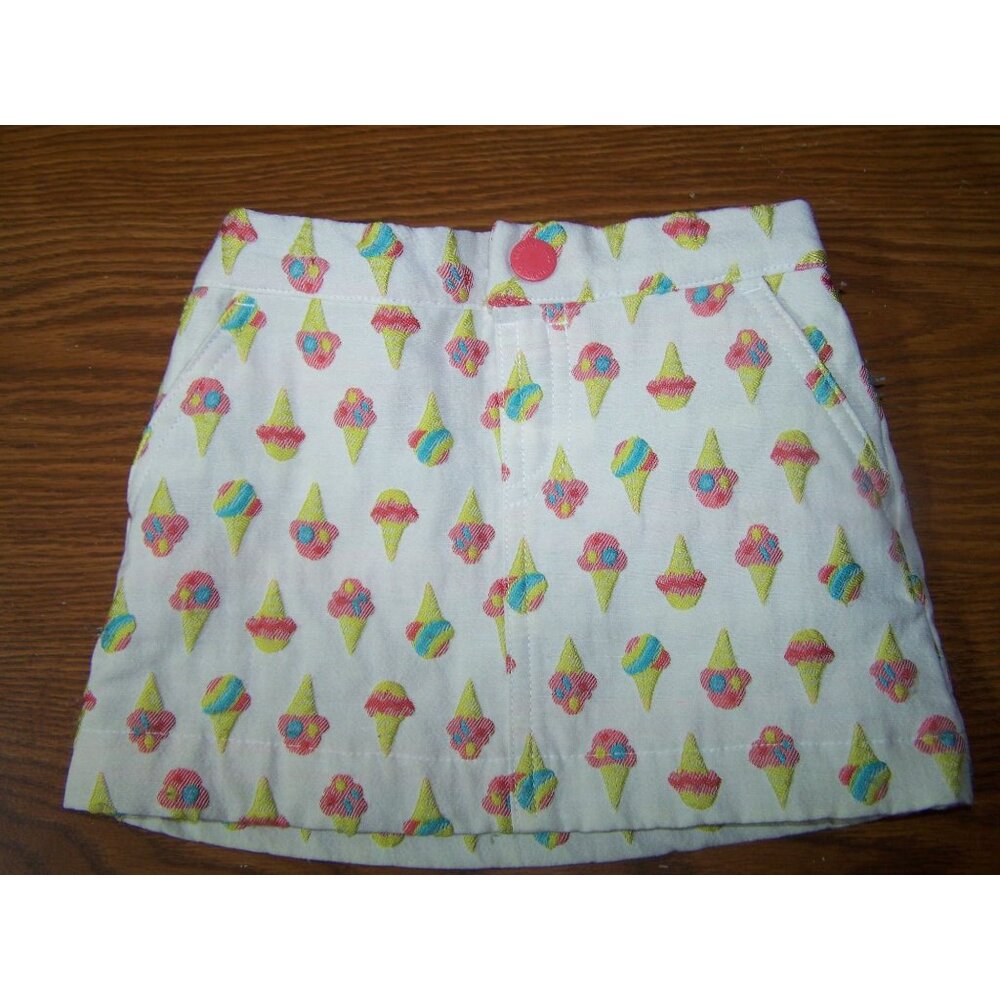 Osh Kosh Skirt Baby Toddler Girl 18 Months Ice Cream Cones